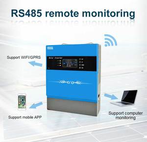 24V/48V/96V 4KW MPPT inversor de onda sinusoidal pura control inverso máquina todo en uno inversor solar híbrido - Product Image 4