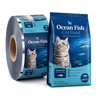 Film d'emballage laminé haute barrière imprimé sur mesure pour sachets de poudre de compléments nutritionnels pour chiens et chats