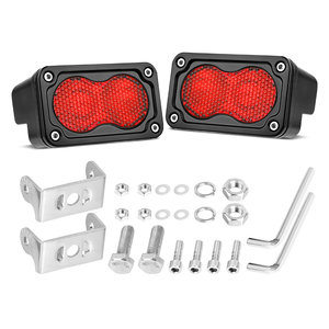 Độ sáng cao 40 Wát khuếch tán màu Đỏ phụ trợ đuôi ánh sáng <span class=keywords><strong>LED</strong></span> cho xe ô tô mới Phụ kiện tự động cho xe ô tô khác - Product Image 1