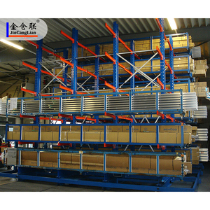 מותאם אישית אחסון שלוחה מדפי מחסן מדפים מפלדה שלוחה לגנוז שלוחה מדפי עבור אלומיניום/PVC/מתכת צינורות - Product Image 5