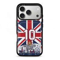 Étui de téléphone et portefeuille pour équipe nationale de football, coffret cadeau assorti, merchandising personnalisé pour supporters de football, directement de l'usine