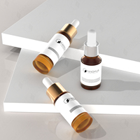 Populaire vente chaude 30ml 20ml 10ml mélange couleur huile essentielle bouteille liquide bouteilles verre Pipette bouchon en plastique compte-gouttes