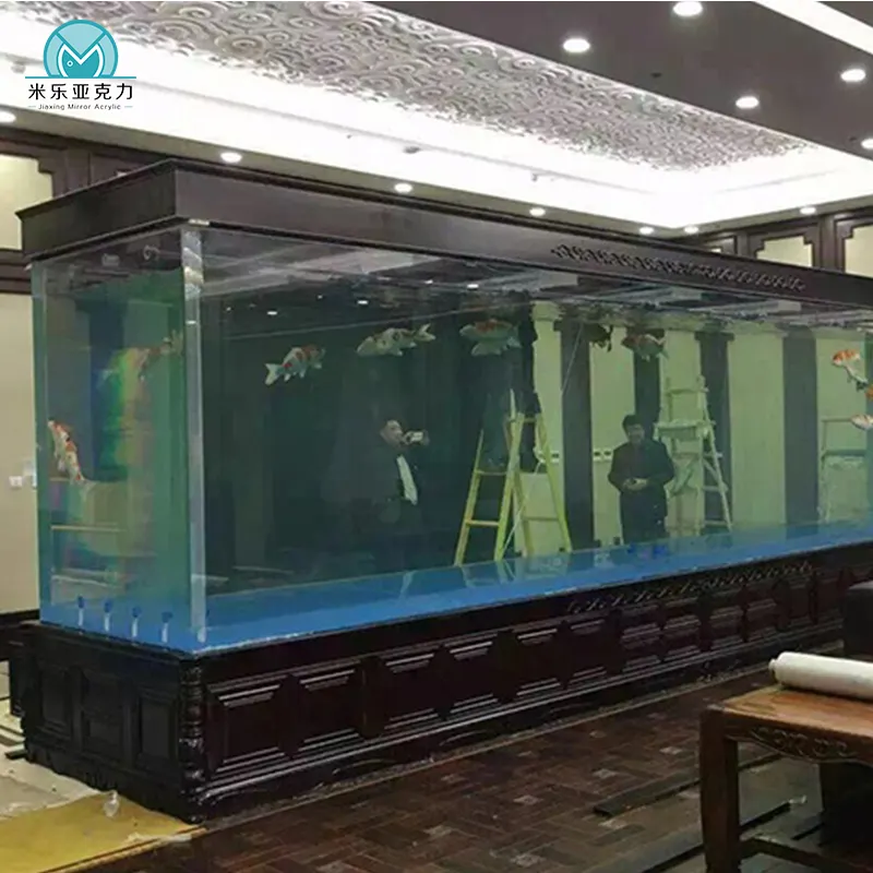 Горячая Распродажа, цена от производителя, интересный дизайн, акриловый аквариум для рыб в помещении