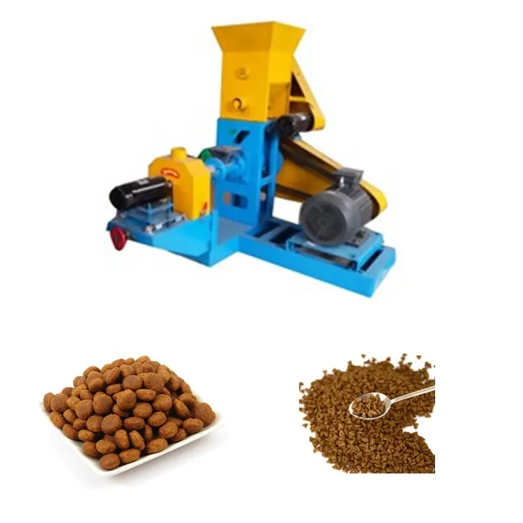 Máquina para hacer alimentos para mascotas, máquina flotante para granja pequeña