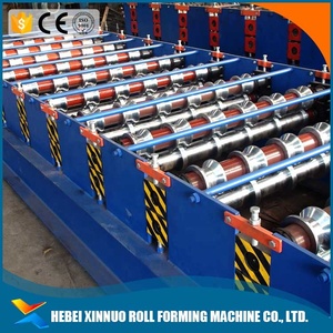 Thạc Sĩ Sườn Bảng Điều Chỉnh Ban Bảo Vệ Màu Thép Ngói Lợp Hình Thang Tấm Ibr Tấm Nhôm Thép Cuộn Hình Thành Máy - Product Image 4