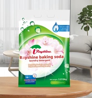 Poudre écologique entièrement naturelle de détergent de blanchisserie de parfum de lavande personnalisée pour l'habillement 3 kg/sac