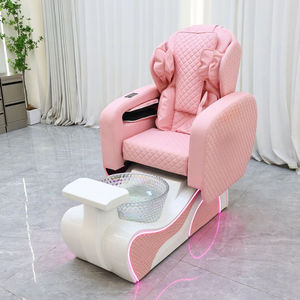 Sillón de Manicura y Pedicura Multifuncional de Lujo en Acrílico para Salón de Belleza y Spa, con Baño de Pies con Masaje Eléctrico - Product Image 3