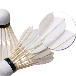 Volant de <span class=keywords><strong>badminton</strong></span> spécial à plumes d'oie courbées, article de sport très vendu, idéal pour l'entraînement en intérieur et en extérieur - Product Image 6