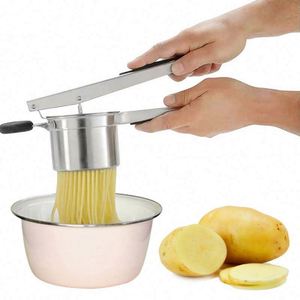 Heavy Duty Stainless Steel Potato Ricer and Masher Good Price Ricer Potato Mud Press <b>Kitchen</b> Cooking Tools Potato Masher - Product Image 5