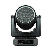 Projecteur LED mobile RGBW 19x60W pour extérieur, étanche IP65, avec DMX, Halo, Aura, Wash, Beam pour événements, fêtes, mariages, DJ, discothèque