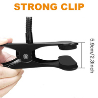 Lampe de bureau multifonctionnelle 7W usb led clip loupe universelle lampe de bureau avec pince