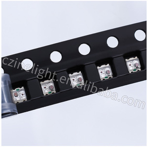 0805 RGB Tri-color de led diodo construido-en IC rápido y parpadear lentamente 0807RGB parpadeando desapareciendo smd - Product Image 4