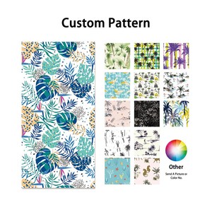 مناشف شاطئ مخططة سريعة الجفاف من الألياف الدقيقة المعاد تدويرها ومضادة للرمال، قابلة للتخصيص بتقنية التسامي - Product Image 6