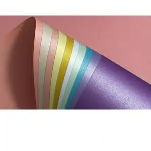 120Gsm/250Gsm Multi Coloured Luxury Texture Pearl Paper Board