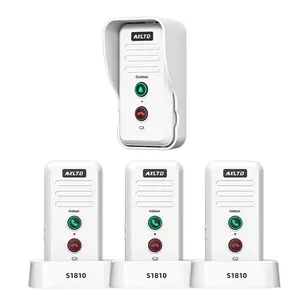 Full Duplex Wireless Home Intercom Doorbell Wireless Intercom Doorbell Home Voice Intercom Door bell Phone Two-Way Audio