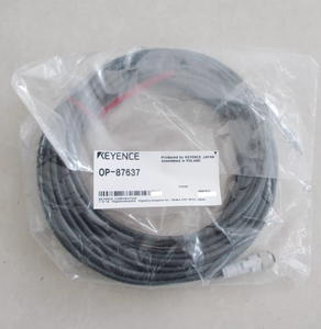 KEYENCE OP-87640 M12 สายเชื่อมต่อรูปตัว L 2 ม. ทนน้ำมันสำหรับเซ็นเซอร์วัดการไหลแบบหนีบซีรีส์ FD-Q OP 87640 - Product Image 5