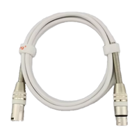 Kabel Audio XLR Profesional OEM Grosir Tahan Lama, Kabel Speaker Mikrofon Seimbang, Kombinasi Pelindung, Jaket PVC, Custom