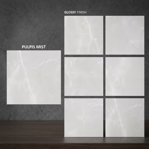 กระเบื้องพอร์ซเลนขัดเงา Statuario Pearl ขนาด 800x800 มม. ดีไซน์ลายหินอ่อนสีขาวสำหรับปูพื้น - Product Image 5