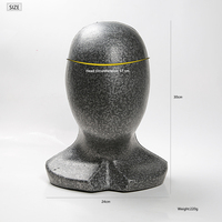 FMA layar helm Model versi busa manekin Model kepala dudukan tampilan TB1378 grosir