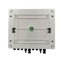 Boîtier de Combinaison Solaire DC Certifié CE Winsun, 2 Entrées 1 Sortie, 1000V, IP30, Acier Inoxydable 304, Équipement de Distribution d'Énergie