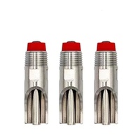 Tutup puting minum babi Stainless Steel 1/2 inci, topi plastik dengan Filter babi
