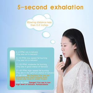 Les produits les plus vendus au monde calculent le niveau de combustion des graisses pendant l'exercice en fonction du détecteur de cétone respiratoire - Product Image 5