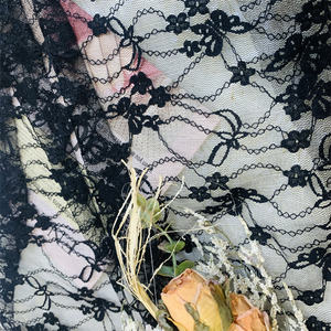 <span class=keywords><strong>Pas</strong></span> <span class=keywords><strong>Cher</strong></span> Nœud-Motif Net Dentelle Tissu Mixte Doux et Respirant Nylon Jacquard Maille pour Robes et Costumes - Product Image 6