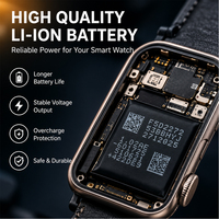 Novecel 20 Buah Pengganti Baterai Jam Tangan untuk Apple Watch Seri 1 2 3 4 5 6 SE 7 8 Ultra 38Mm 40Mm 41Mm 42Mm 44Mm 45Mm 49Mm Suku Cadang