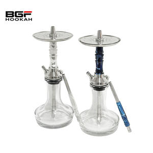 Commercio all'ingrosso <span class=keywords><strong>di</strong></span> alta qualità 40CM <span class=keywords><strong>di</strong></span> Moze Breeze colorato Pro narghilè Shisha Set in acciaio narghilè - Product Image 1