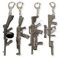 Porte-clés Mini pistolet, Logo personnalisé de haute qualité, vente en gros