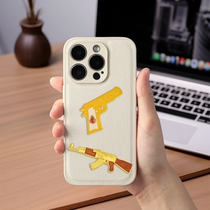 Pegatina Metálica Personalizada para Teléfono Móvil con Logotipo de Aleación de Zinc, Diseño de Dibujos Animados 3M, Encantos 3M Personalizados para Coche, Adhesivo Metálico para Teléfono - Product Image 2