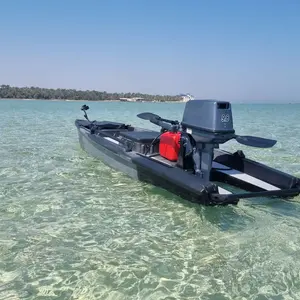 13 'bote remoavel pequeno barco de agua salgada pequeno camo unico barco skiff para venda com motor de popa