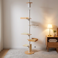 Centre de divertissement et de repos pour chat Cadre d'escalade pour chat Base anti-secousse stable de qualité supérieure