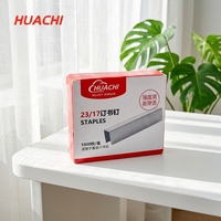 Agrafes métalliques robustes HUACHI 23/17, 23 AWG, largeur de la couronne de 13 mm, pour agrafeuse - Fournitures de bureau et scolaires