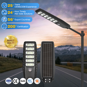 Lampione stradale solare a LED integrato NanDe Outdoor IP65 per autostrade, giardini e strade, 300W 400W 500W 600W, tutto in uno. - Product Image 3