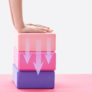 Bloque de Yoga de espuma EVA con logotipo personalizado antideslizante gimnasio Fitness Yoga <span class=keywords><strong>Pilates</strong></span> <span class=keywords><strong>ladrillo</strong></span> para uso doméstico - Product Image 6