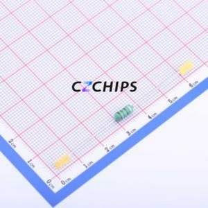 Inductor de Anillo de Color AL0410-151K / Componente de Orificio Pasante (THT), D4xL10.5mm 150uH 10% 175mA 4.2Ohm - Product Image 1