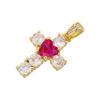 Bijoux de mode faisant des résultats couleur or placage cuivre CZ réglage connecteurs de raquette de Badminton pour bricolage femmes Bracelet collier