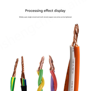 Máquina portátil para torcer cables eléctricos, herramienta de mano para envolver conectores de cables - Product Image 4