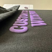 Transferts DTF durables à effet 3D texturé pour la personnalisation de vêtements de boutique – Vente en gros directe usine – Livraison mondiale