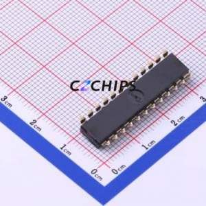 DSIC12LS-P DIP Switch SMD-24P,6.1x30.5mm Switch Flat Toggle, Raised Type Single Pole Single Throw 12 Gull Wing Type - Product Image 2