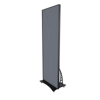 Affichage LED mobile Panneau d'affichage transparent P2 P2.5 P3 P4 P5 P6 P8 Panneaux LED HD Écran d'affichage LED transparent pliable