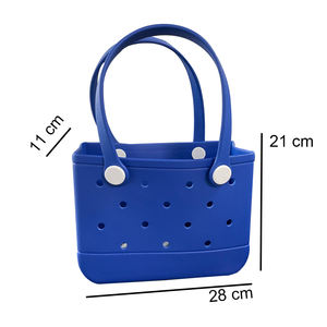 Bolsos Tote al por Mayor de Fábrica, los Más Vendidos, Hechos a Mano, Estilo Casual, de EVA, Dos Compartimentos Grandes, Abiertos, Duraderos, Impermeables y Ligeros - Product Image 2