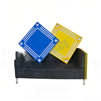 Tapis de Mahjongg de Billard Personnalisé Logo EVA 35.5 pouces Table de Jeu Flottante avec Porte-Gobelet