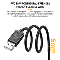 Adaptador de Chip FTDI RS232 macho y hembra personalizado Chipset serie DB9 a Cable de controlador USB para máquina de asistencia