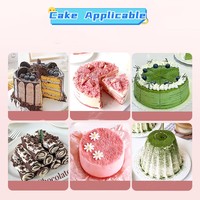 YORAY JOY Morceaux de biscuits écrasés aux saveurs variées (Chocolat, Matcha, Sakura) pour la décoration de gâteaux, glaces et boissons Bubble Tea
