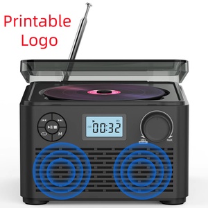 Hot Selling Factory Retro <b>CD</b> <b>Player</b> W15 Multifunctional Boombox <b>USB</b> MP3 FM Radio Digital Display Home Entertainment Audio System - Product Image 1