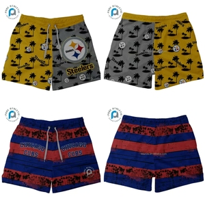 Short de sport en maille solide vierge personnalisé Short de sport en maille de 7 pouces avec poche pour hommes à séchage rapide Gym Athletic American Football League - Product Image 6
