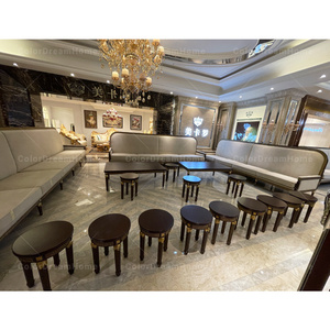 Tùy Chỉnh Cổ Điển Arabic Majlis Sang Trọng Phòng Khách Trang Trí Nội Thất Morocco Salon <span class=keywords><strong>Sofa</strong></span> Truyền Thống Vải <span class=keywords><strong>Sofa</strong></span> Với Khung Gỗ - Product Image 6