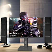 Haute qualité 23.8 pouces 1080P HDR LED moniteur 2K 75Hz panneau sans bordure écran d'ordinateur 1MS 250cd/m2 2K jeu LED moniteur bureau